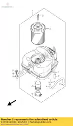 Here you can order the cleaner assy,ai from Suzuki, with part number 1370011H00: