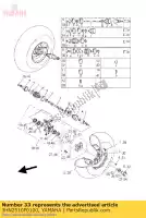 3HN2510F0100, Yamaha, Ball joint set yamaha yfm 400 2001 2002 2003 2004 2005, New