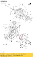 6440044810, Suzuki, conjunto de sapata de freio suzuki ls savage p f ls650fp ls650p ls650 ls650b 650 , Novo