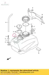 Here you can order the tank assy from Suzuki, with part number 4411012JB0: