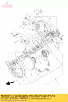 27SH43300000, Yamaha, conjunto de cuerpo yamaha yb ybspd 125, Nuevo