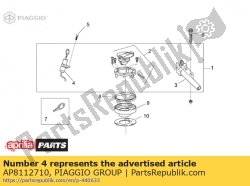 Aprilia AP8112710, Lenkschloss, OEM: Aprilia AP8112710