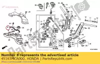 45163MCA000, Honda, guide, fr. brake hose honda  gl 1800 2001 2002 2003 2004 2005 2006 2007 2008 2009 2010 2012 2013 2017, New