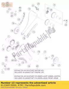 ktm 61236013000 distributieketting 08 - Onderkant