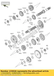 Here you can order the gear,input 5th,30t vn1700c9f from Kawasaki, with part number 132620605: