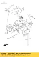 4410001H10YD8, Suzuki, tank assy,fuel suzuki gsx r600 600 , New