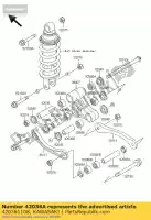 420361108, Kawasaki, r?kaw 12,5x20x39,5 cm kawasaki gpx  r zzr e d gpz ninja zx10 tomcat b uni trak a zx600 j zx750 f g gpz600 gpz750r gpz900r gpz600r gpx750r gpx600r zx 10 zz r1100 r600 1100 600 zzr600 900 1000 750 , Nowy