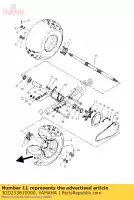 3GD253810000, Yamaha, O?, ko?o yamaha yfm 350 2000 2001 2002 2003 2004, Nowy