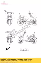 Here you can order the graphic master sheet 5 from Yamaha, with part number 2B6F17AE3000: