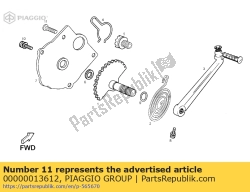 Aprilia 00000013612, Screw 6m100x12, OEM: Aprilia 00000013612