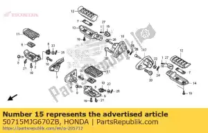 Honda 50715MJG670ZB supporto, l * nha86m * - Il fondo