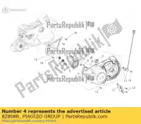 82868R, Piaggio Group, ?o?ysko kulkowe 95x120x13 aprilia  mana na zd4rc000, zd4rca00, zd4rc001, zd4rcc00 zd4rcb00, zd4rcc01, zd4rce00 850 2007 2008 2009 2010 2011 2016, Nowy