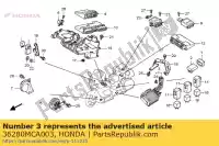 36280MCA003, Honda, ensemble de résistances, inverse honda gl goldwing a gold wing  gl1800a 1800 , Nouveau