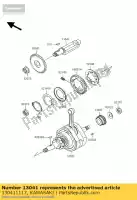 130411117, Kawasaki, Balanser bn125-a1 kawasaki eliminator 125 1998 1999 2000 2002 2003 2004 2005 2006 2007, Nowy