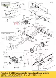 Here you can order the 01 bracket from Kawasaki, with part number 110561447: