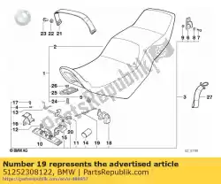 Ici, vous pouvez commander le parlé (à 08/1993) auprès de BMW , avec le numéro de pièce 51252308122: