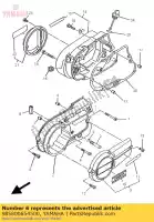 985800654500, Yamaha, screw pan head yamaha dt pw rx tdm tzr v max xtz xvz ysr yz 50 80 100 125 750 850 1200 1300 1986 1987 1988 1989 1990 1991 1992 1993 1994 1996, New