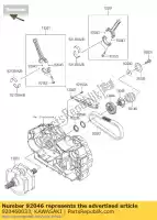 920460033, Kawasaki, lager-naald vn1700c9f kawasaki vn vulcan 1700 2009 2010 2011 2012 2013 2014 2015 2016, Nieuw