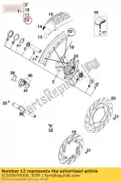 51509070000, KTM, rim front 1,6'x21 ktm  exc xc xcf 125 150 200 250 300 350 360 450 500 620 2011 2012 2013 2014 2020, New