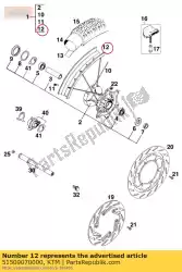 Here you can order the rim front 1,6'x21 from KTM, with part number 51509070000: