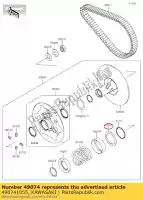 490741055, Kawasaki, p?yta oporowa kvf650-a1 kawasaki  brute force kfx kvf 360 650 700 750 2002 2003 2004 2005 2006 2007 2008 2009 2010 2011 2012 2013 2014 2015 2016 2017 2018 2019 2020 2021, Nowy