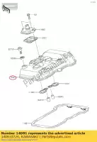 140910724, Kawasaki, tampa, cabeça do cilindro ex250k8f kawasaki  ninja z 250 300 2008 2009 2010 2011 2013 2014 2015 2016 2017 2018 2019 2020 2021, Novo