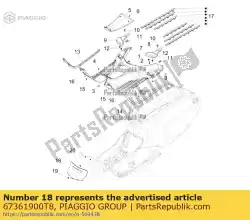 Here you can order the klappe from Piaggio Group, with part number 67361900T8: