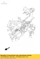 4199948E00, Suzuki, plate,frame bod suzuki vz marauder  vz800 800 , New