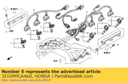 Ici, vous pouvez commander le aucune description disponible pour le moment auprès de Honda , avec le numéro de pièce 32109MCAA60: