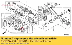 honda 44329SV4305 band, shaft boot (double - Bottom side