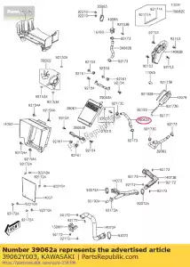 Kawasaki 39062Y003 ch?odzenie w??a - Dół