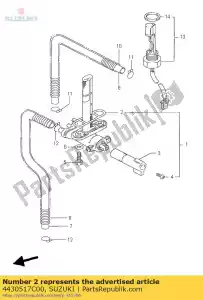 suzuki 4430517C00 o-ring - Bottom side