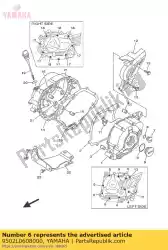 Here you can order the bolt, flange from Yamaha, with part number 9502L0608000: