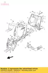 Aquí puede pedir emblema de Yamaha , con el número de pieza 5S9F83150000: