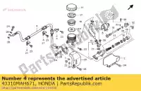 43310MAH671, Honda, komp. w??a, rr. hamulec honda vt 1100 1995 1996 1997, Nowy