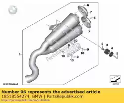 Here you can order the isa screw - m6x8 from BMW, with part number 18518564274: