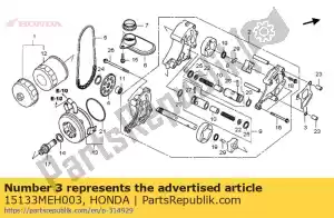 Honda 15133MEH003 uszczelka pompy oleju - Dół