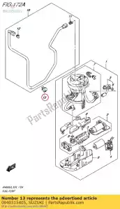 Suzuki 0940315405 clamp,id:15 - Bottom side