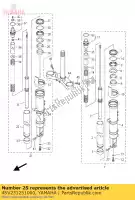 4SV231251000, Yamaha, metallo, diapositiva 1 yamaha fjr yzf 1000 1300 1996 1997 1998 2000 2001 2002 2003 2004 2005 2006 2007 2008 2009 2010 2011 2014 2015, Nuovo