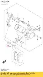 Here you can order the washer from Suzuki, with part number 0832201107: