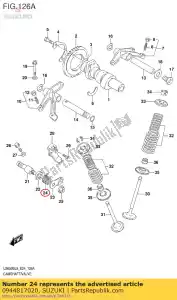 Suzuki 0944817020 voorjaar - Onderkant