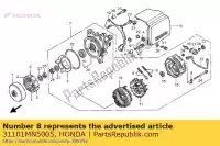 31101MN5005, Honda, Szczotka honda gl 1500 1988 1989 1990 1991 1992 1993 1994 1995 1996 1997 1998 1999 2000 2001 2002, Nowy