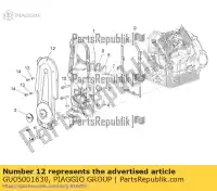 GU05001630, Piaggio Group, Tapa del alternador gris moto-guzzi audace audace 1400 carbon abs breva breva v ie california eldorado eldorado 1400 abs (apac) eldorado 1400 abs (usa) griso griso s e griso v ie norge norge polizia berlino sport stelvio zgukdh00 zgulc000 zgulc001 zgulca00 zgulcb00 zgulce00 zgulc, Nuevo