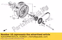 42650MN4305ZA, Honda, nessuna descrizione disponibile al momento honda cbr 600 1987 1988, Nuovo