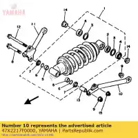 47X2217F0000, Yamaha, haste, conectando 1 yamaha rd rdlc 500, Novo