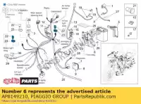 AP8149210, Piaggio Group, Suporte da bateria aprilia scarabeo 500, Novo