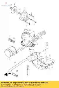 suzuki 0944014047 protector - Lado inferior