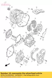 Tutaj możesz zamówić os? Ona, os? Ona ? A? Cucha od Yamaha , z numerem części 2CR154180000: