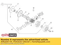 AP8206739, Piaggio Group, Brake shoes return spring aprilia  amico area area 51 gulliver rally scarabeo sonic sr 50 51 65 1990 1991 1992 1993 1994 1995 1996 1997 1998 1999 2000 2001 2002 2003 2004 2005 2006 2007, New