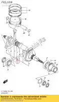 1220031G40, Suzuki, krukas assy suzuki lt a750x kingquad axi 4x4 limited a750xz a750xpz a750xpvzv a750xvz lta750xp lta750x lta750xpz 750 , Nieuw